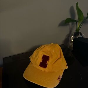 Yellow Iowa State Cap